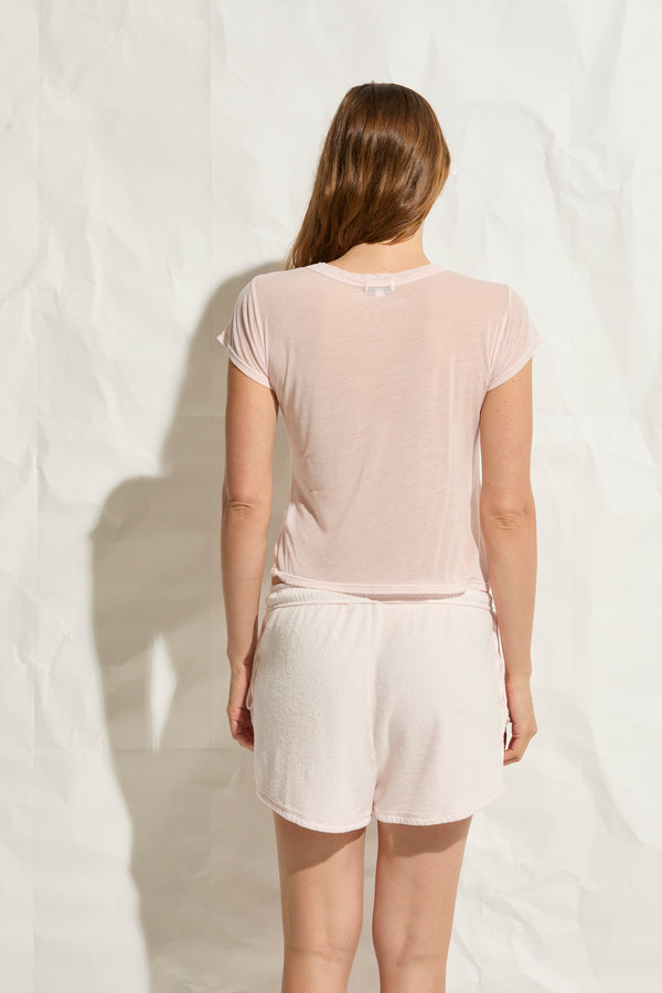 Ava Sheer Baby Tee
