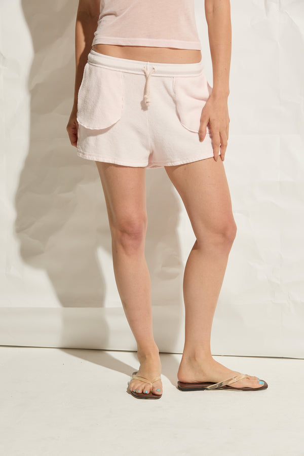 Hazel Cotton Sherpa Shorts