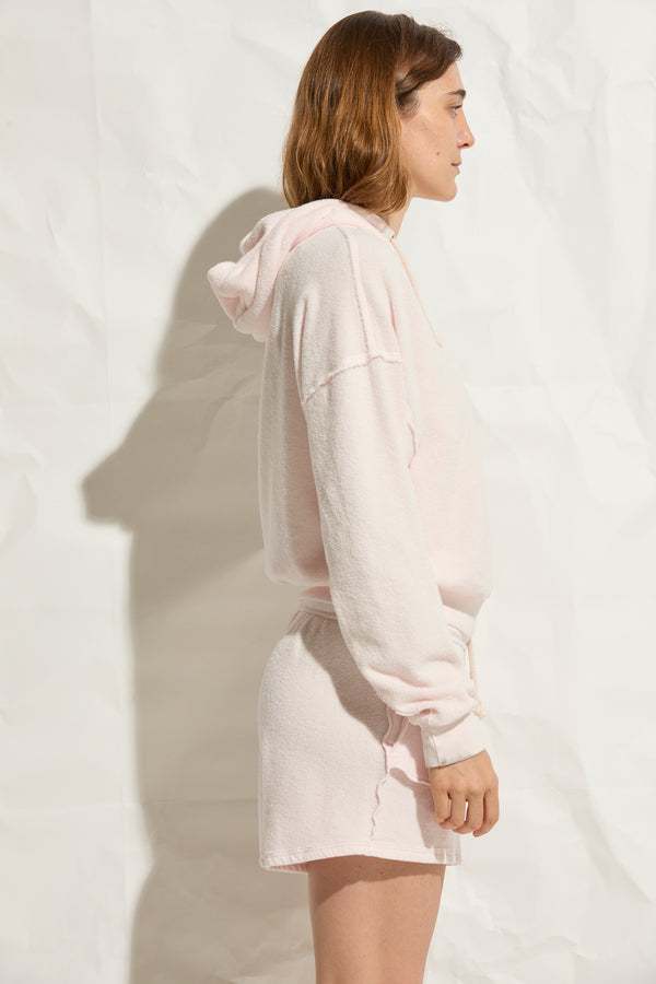 Hazel Cotton Sherpa Hoodie