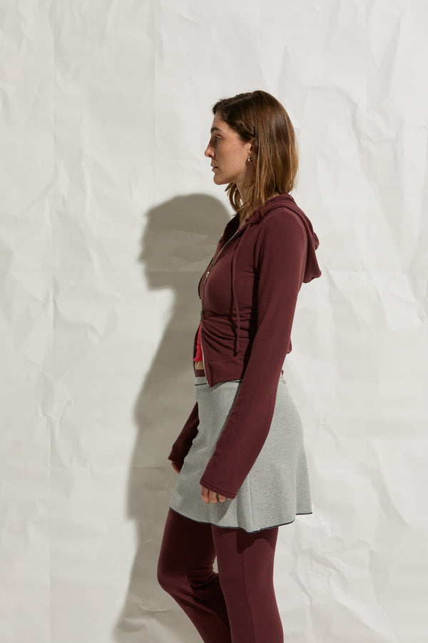 Sadie Double-Zip Hoodie