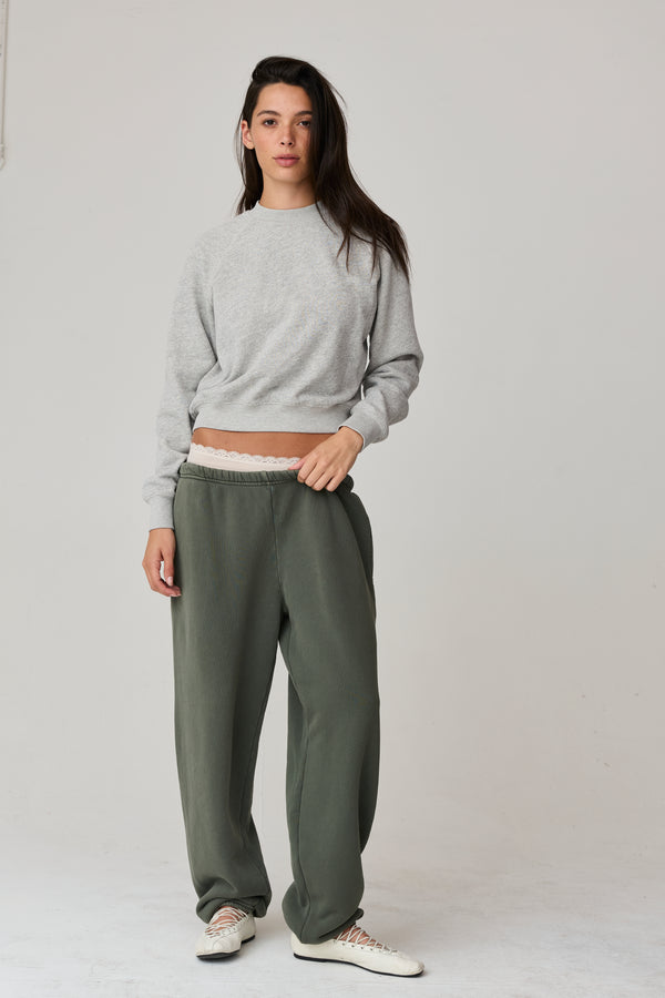 Lilou Vintage Shrunken Crew