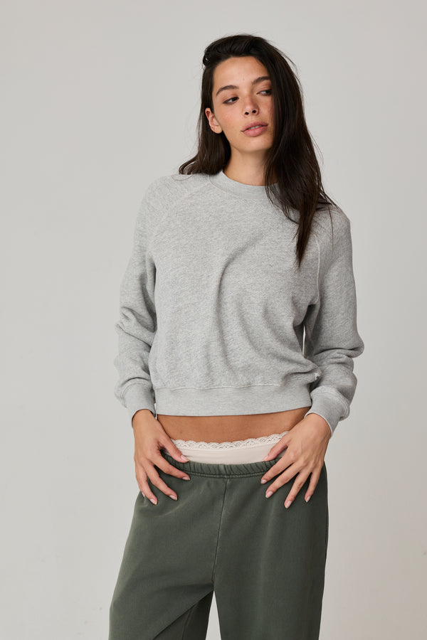 Lilou Vintage Shrunken Crew