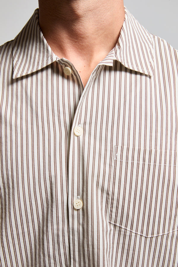 Rick Striped Camp Shirt