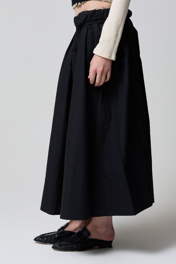 Kate Poplin Pleated Skirt
