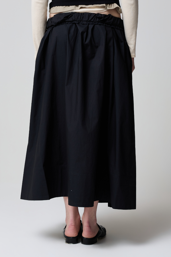 Kate Poplin Pleated Skirt