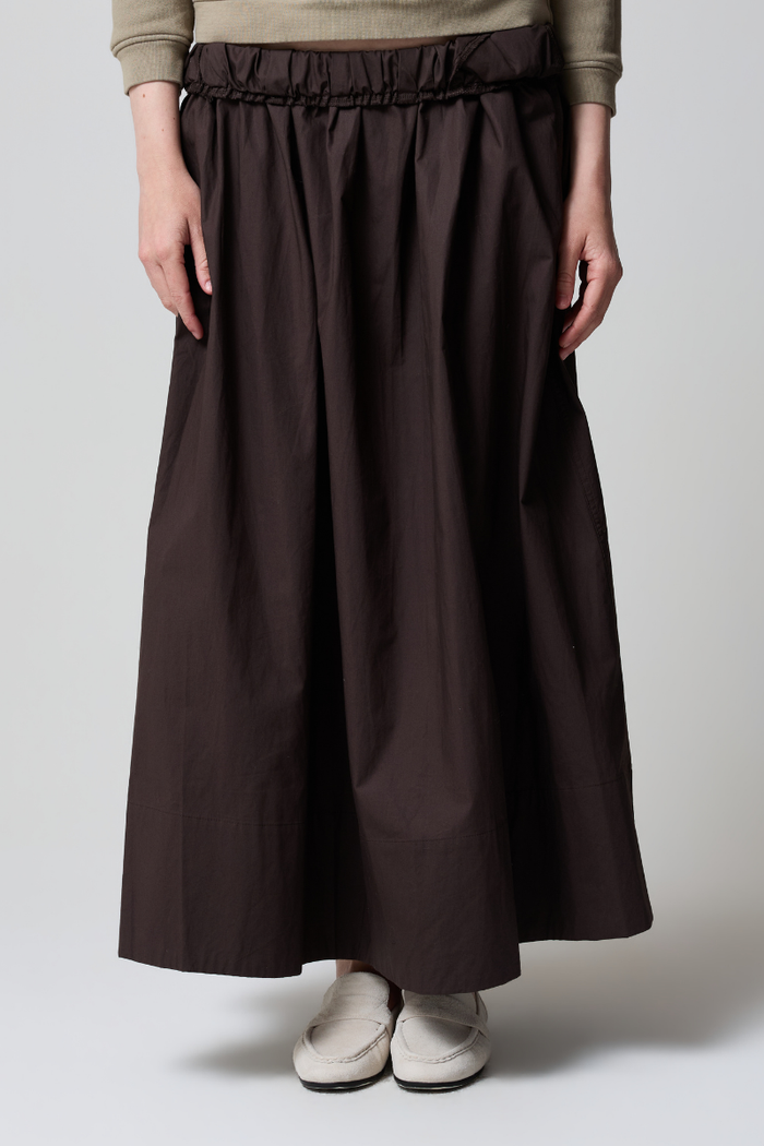 Kate Poplin Pleated Skirt