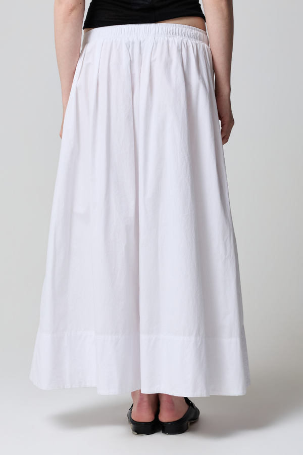 Kate Poplin Pleated Skirt