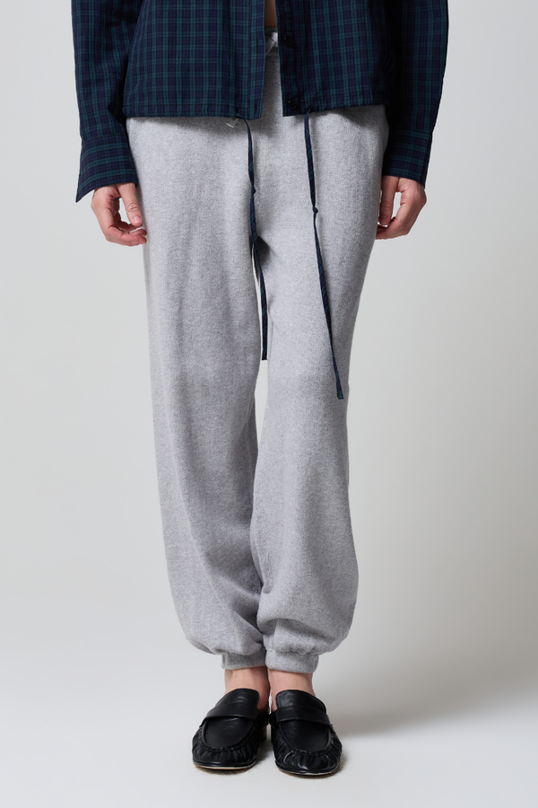 Lola Knitted Cotton-Cashmere Sweatpant