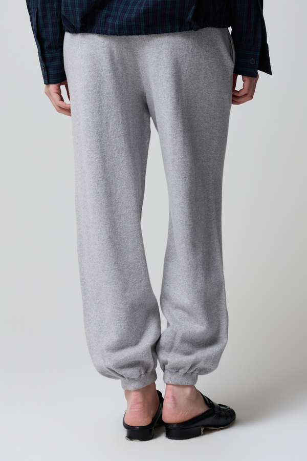 Lola Knitted Cotton-Cashmere Sweatpant