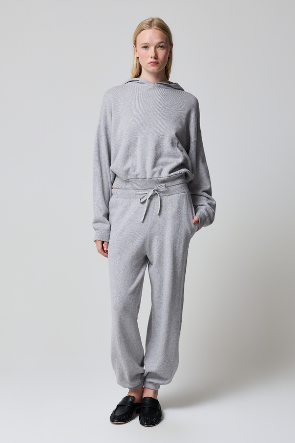 Nima Knitted Cotton-Cashmere Hoodie