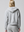 Sebi Heather Grey Zip-Up Hoodie