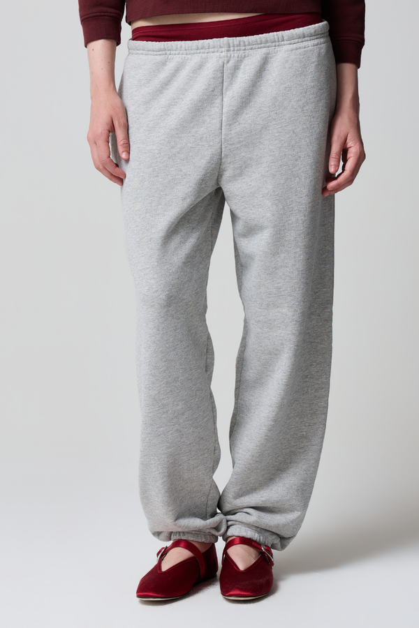 Sebi Heather Grey Sweatpant