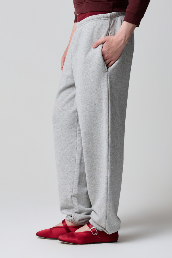 Sebi Heather Grey Sweatpant
