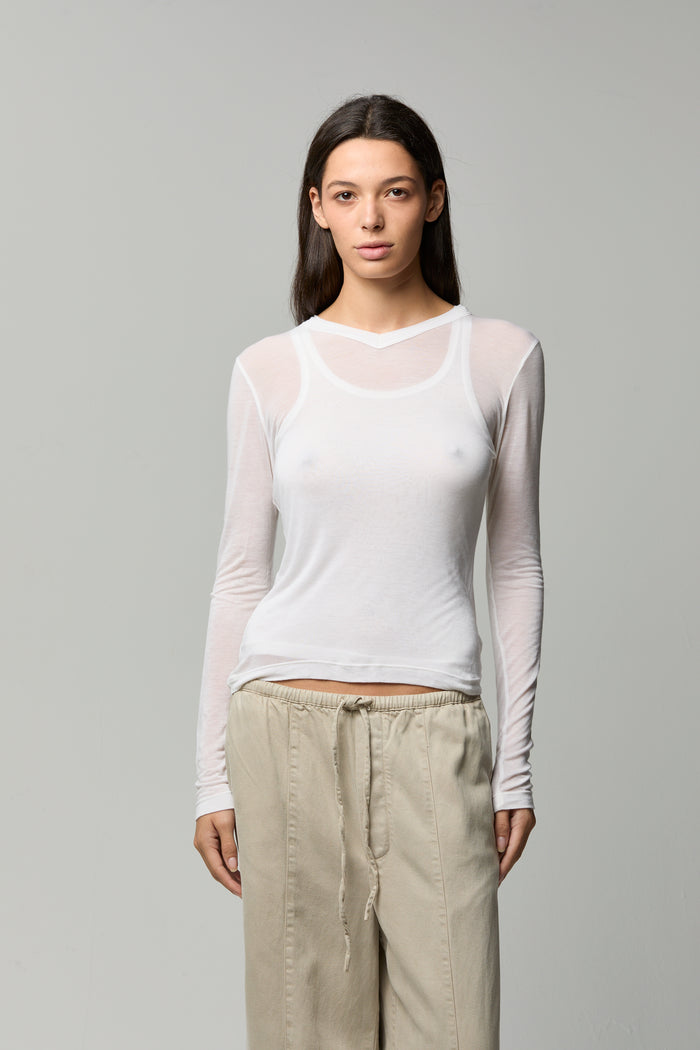 Saskia Longsleeve Micro V