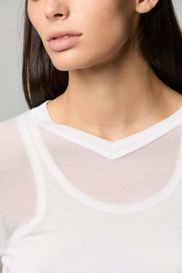 Saskia Longsleeve Micro V