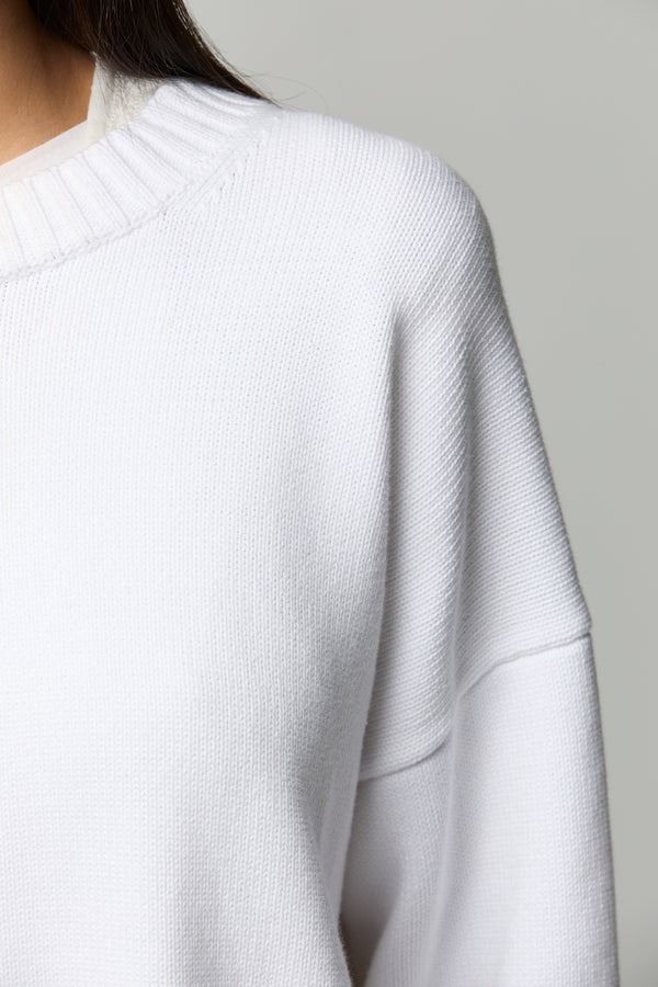 Candi Cotton Crewneck Sweater
