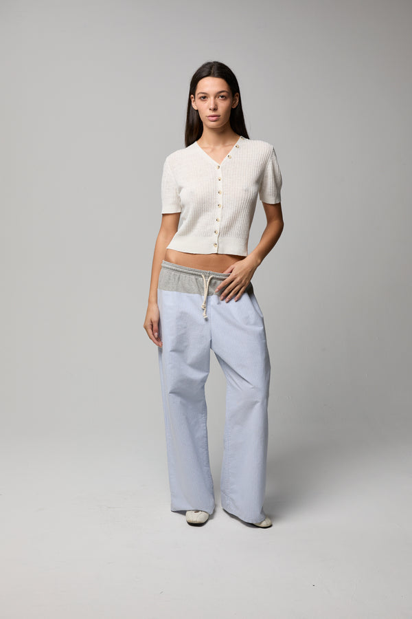 Cory Mix Media Pant