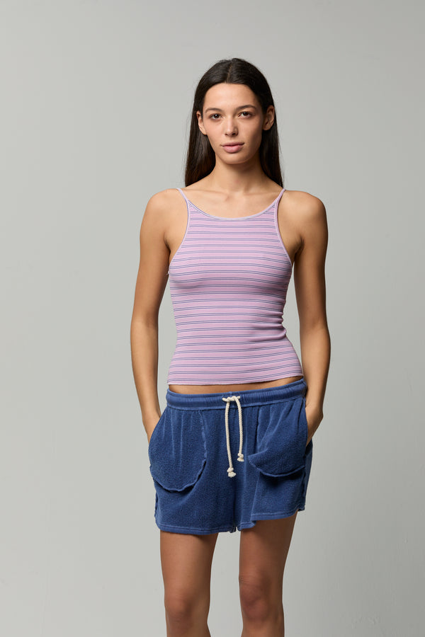 Hazel Cotton Sherpa Shorts