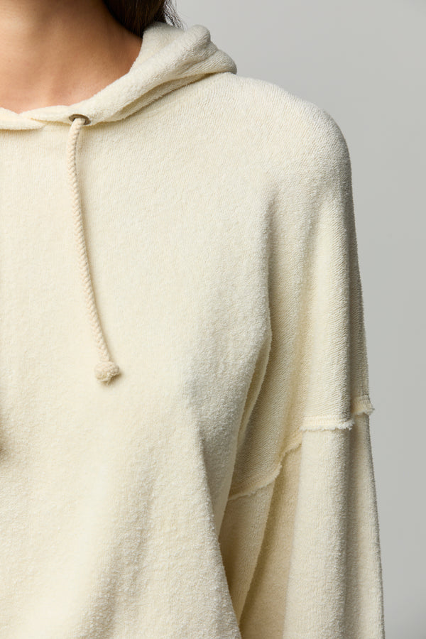 Hazel Cotton Sherpa Hoodie