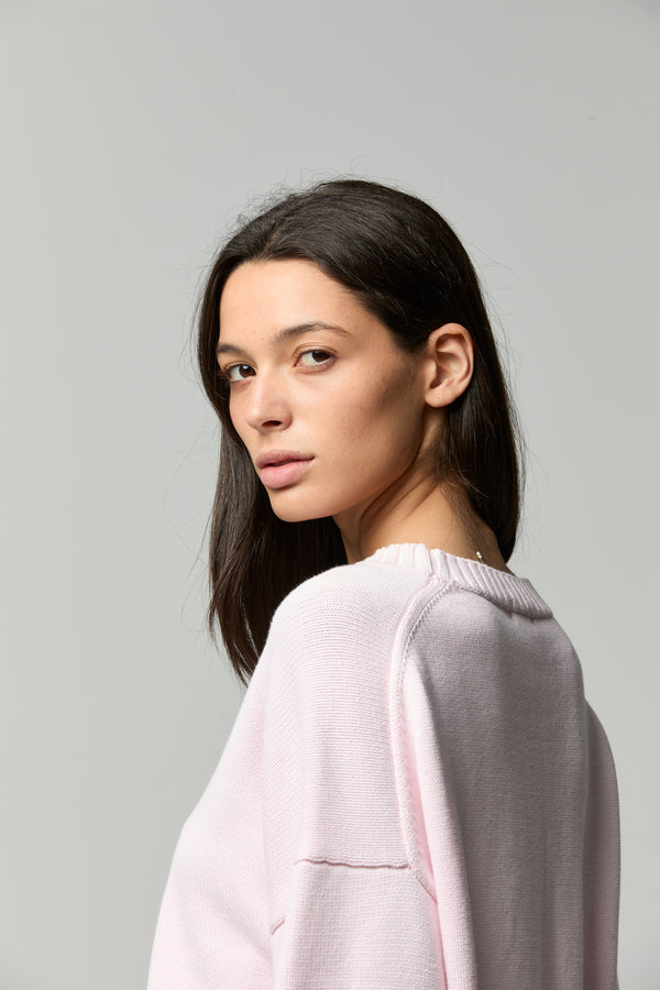 Candi Cotton Crewneck Sweater
