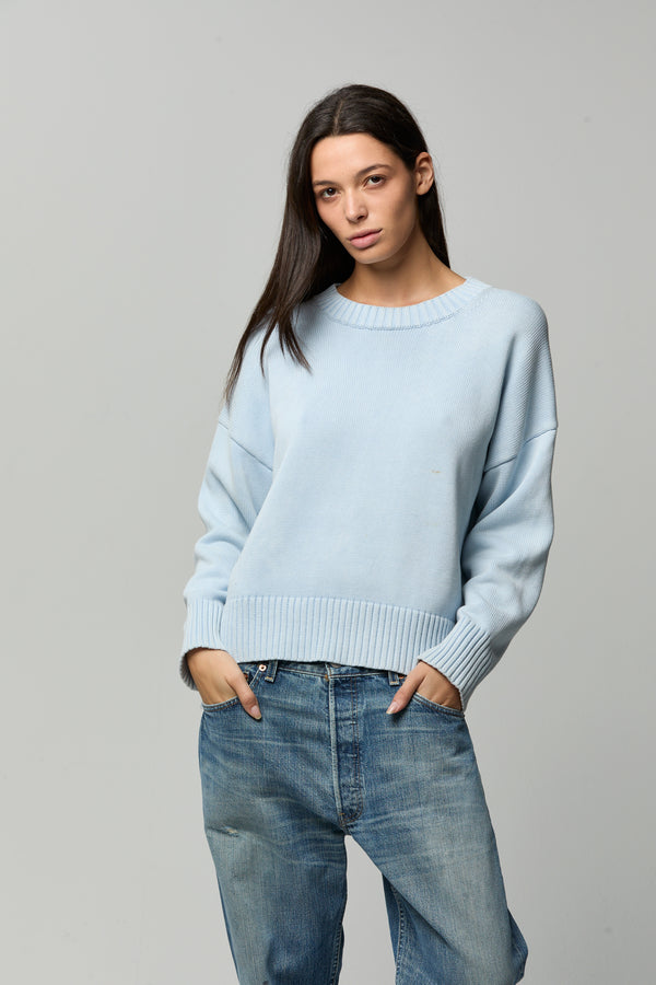 Candi Cotton Crewneck Sweater