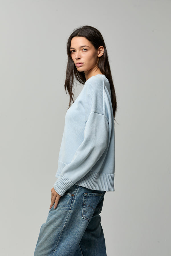 Candi Cotton Crewneck Sweater