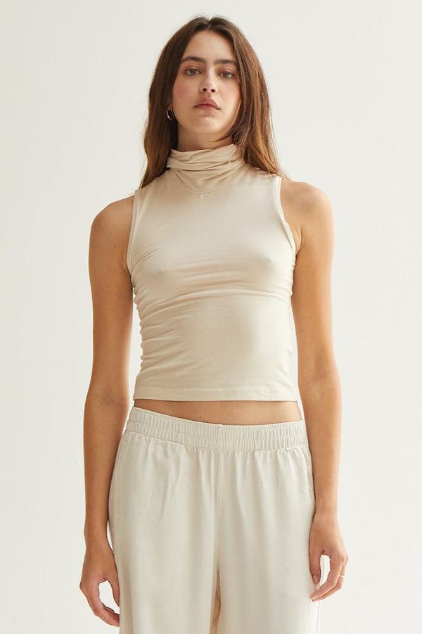 Tessa Turtleneck Tank