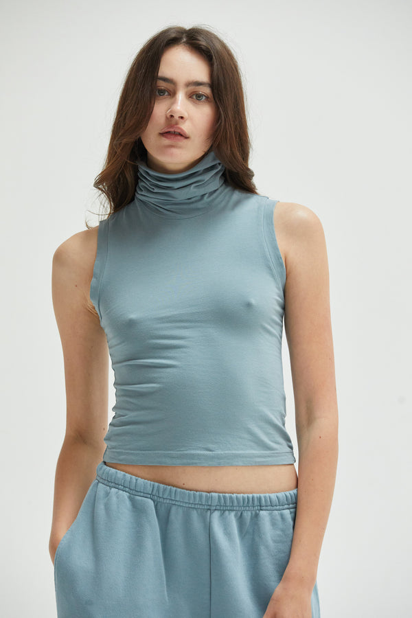 Tessa Turtleneck Tank