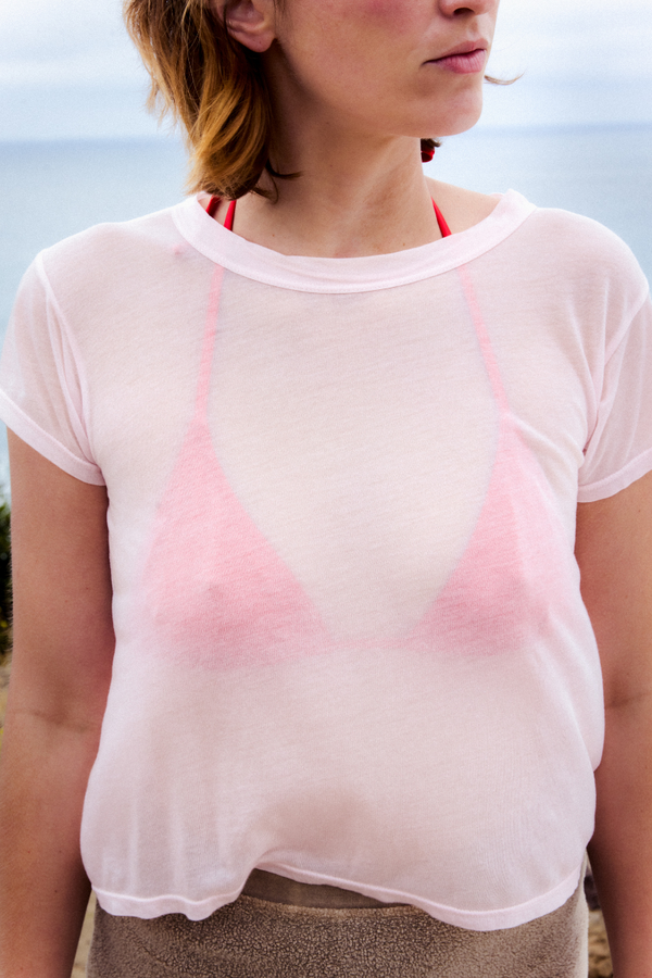 Ava Sheer Baby Tee