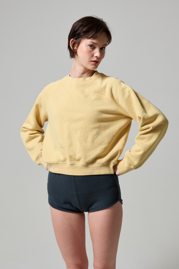 Lilou Vintage Shrunken Crew