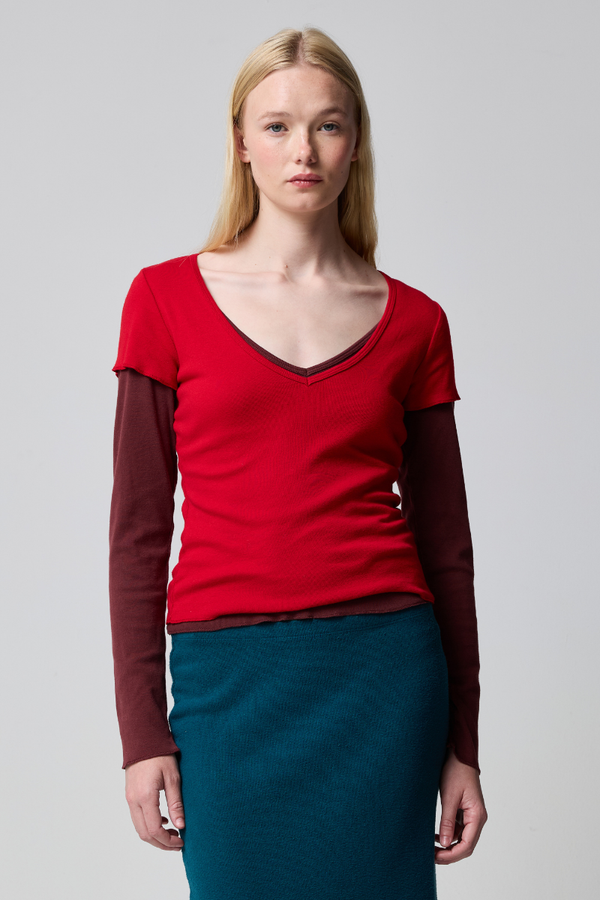 Vicki V-Neck Tee