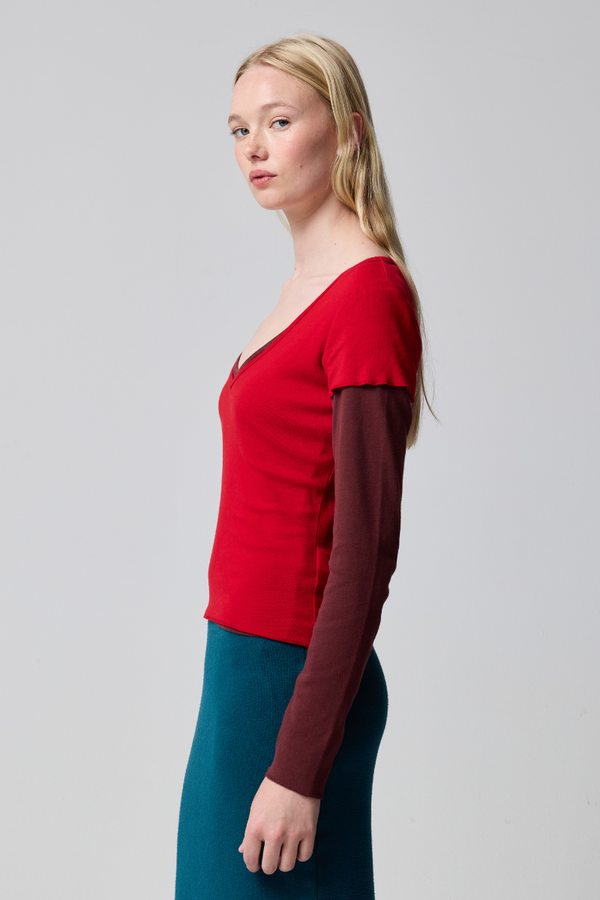 Vicki V-Neck Tee