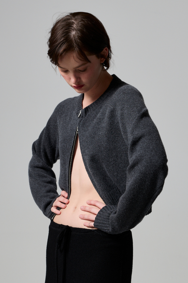 Eddie Zip Up Cardigan