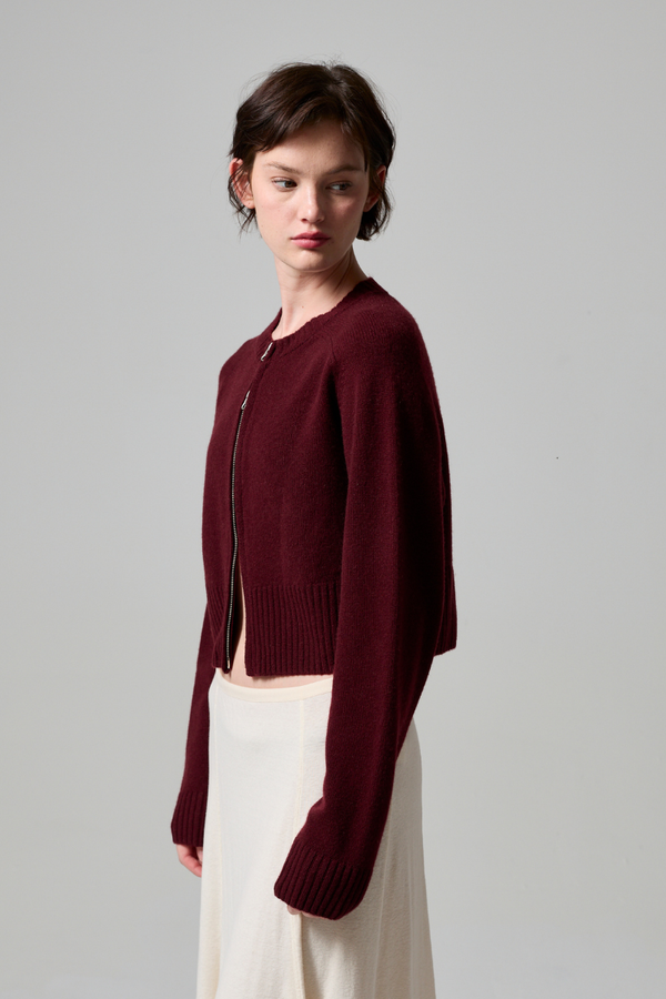 Eddie Zip Up Cardigan