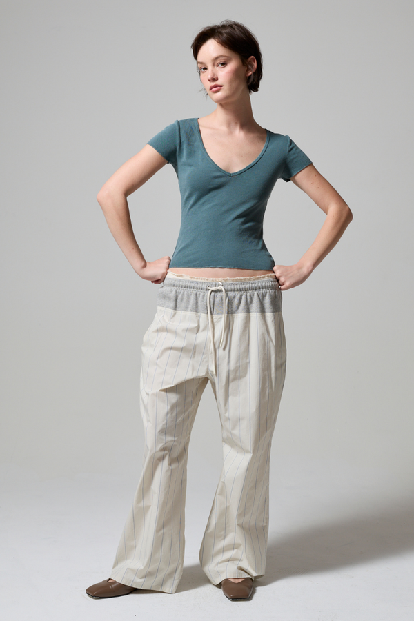 Cory Mix Media Pant