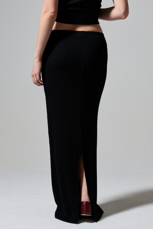 Riley Sweater Rib Maxi Skirt