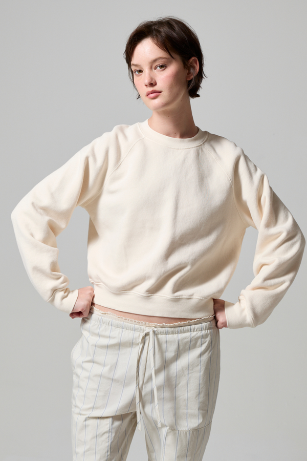 Lilou Vintage Shrunken Crew