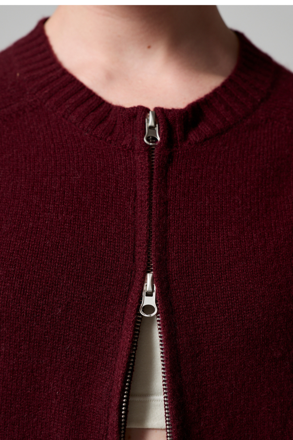 Eddie Zip Up Cardigan