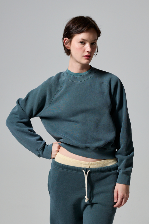 Lilou Vintage Shrunken Crew