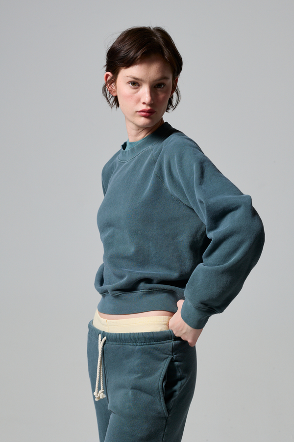 Lilou Vintage Shrunken Crew