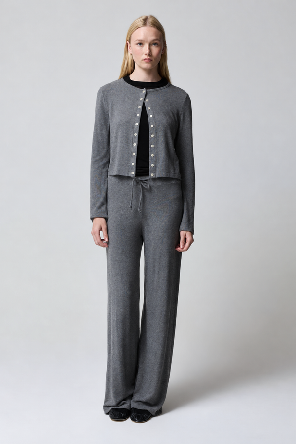 Barrie Sweater Jersey Boxy Cardigan