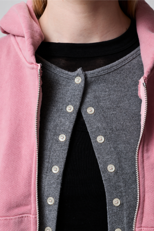 Barrie Sweater Jersey Boxy Cardigan
